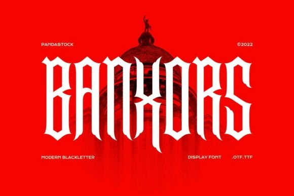 Banxors: Capturing the Brutal Essence of Death Metal in Typography
