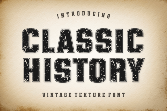 Classic History: A Typeface for Timeless Storytelling