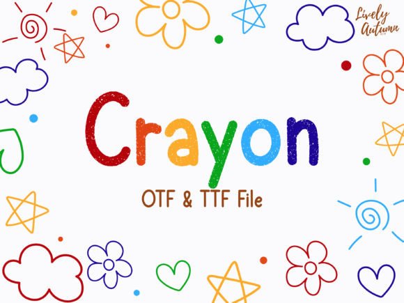 Crayon: A Simple Handwritten Font for Your Creative Projects
