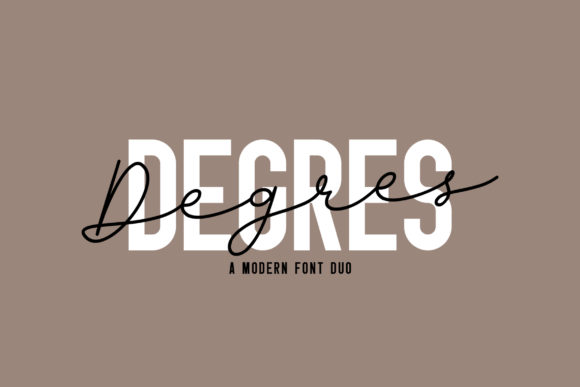 Degres Duo: A Practical Look at This Modern Font Pairing for Branding