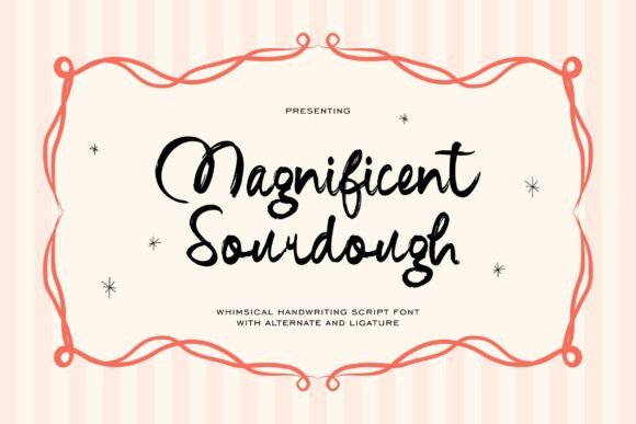 Exploring the Charm of Magnificent Sourdough Font