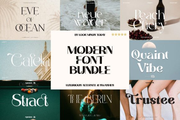 Exploring the Power of Modern Bundles: A Deep Dive into the 8-Typeface Collection
