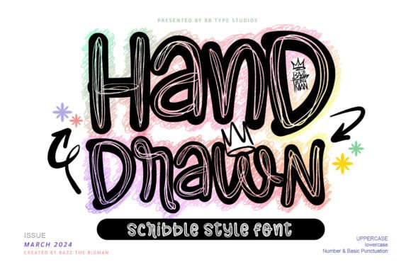Hand Drawn Font: Injecting Playful Energy into Your Designs