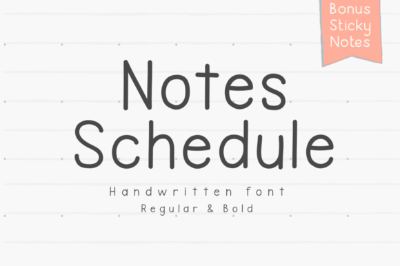 Mastering Notes Schedule: How to Use This Handwritten Font Without Sacrificing Professionalism