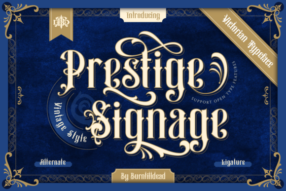 Prestige Signage: Integrating Victorian Elegance into Modern Design Workflows