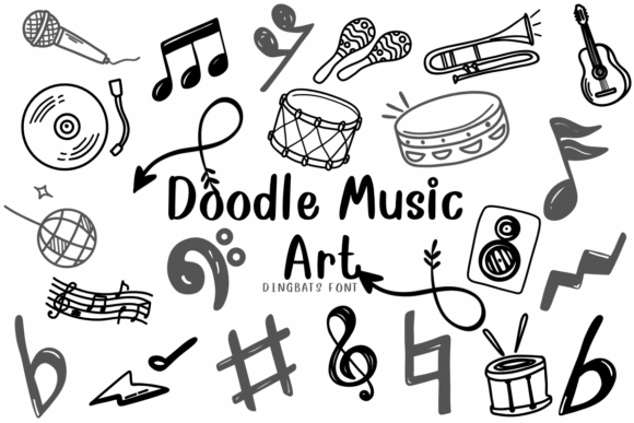Unleashing Creativity with the Doodle Music Art Font