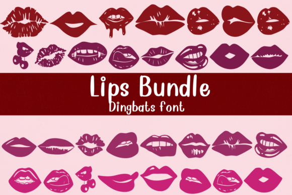 Unlocking the Lips Bundle: How Typography is Getting a Playful Makeover
