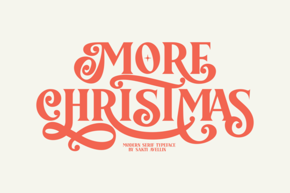 Unwrapping the Magic of More Christmas: A Festive Font for Modern Design