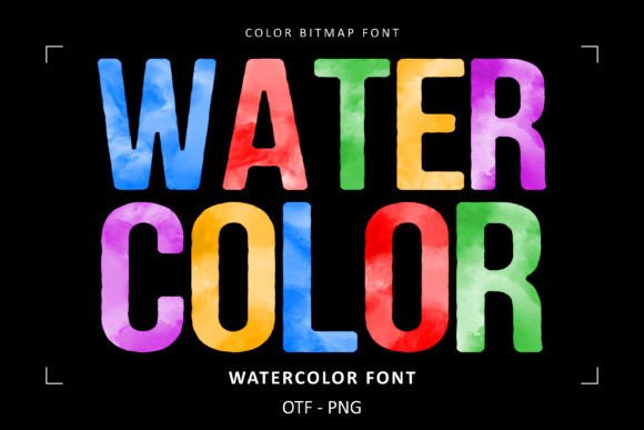 Watercolor Collection: A Practical Look at Colorful Typography for Visual Impact